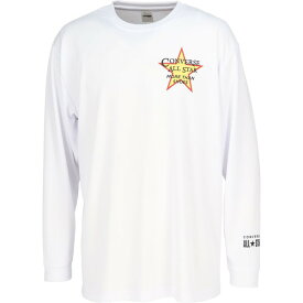 CONVERSE コンバース プリントロングスリーブシャツ バスケット Tシャツ CB232360L-1100 長袖