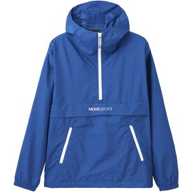 DESCENTE デサント ナイロンスパンライク アノラックパーカー マルチスポーツ ウインドウェア DMMWJF10-BL「P」