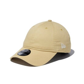 ニューエラ NEW ERA 9TWENTY ウォッシュドコットン ベーシック ベガスゴールド × ホワイト 13552116 キャップ 帽子