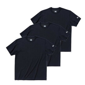 ニューエラ NEW ERA 3-Pack 半袖 パフォーマンス Tシャツ ブラック 13561860