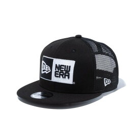 ニューエラ NEW ERA 9FIFTY トラッカー Box Logo ボックスロゴ ブラック ホワイト 14201261 キャップ 帽子