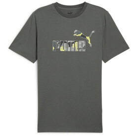 PUMA プーマ メンズ ESS CAMO グラフィック Tシャツ マルチスポーツ Tシャツ 678370-80 メンズ 半袖