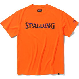 SPALDING スポルディング Tシャツ オーバーラップド カモ ロゴ バスケットボール 半袖Tシャツ SMT24004-7600