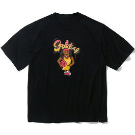 SPALDING スポルディング Tシャツ ビーグル グラフィティ バスケットボール 半袖Tシャツ SMT24018-1000