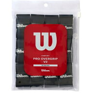 Wilson ウイルソン PRO OVERGRIP V2.0 BLACK 12PK テニス グリップテープ WR84501020