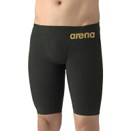 ARENA アリーナ レーシングスパッツ ハーフレッグ 水泳 水着メンズ競泳用 公認 AS6SRC12M-BKGD