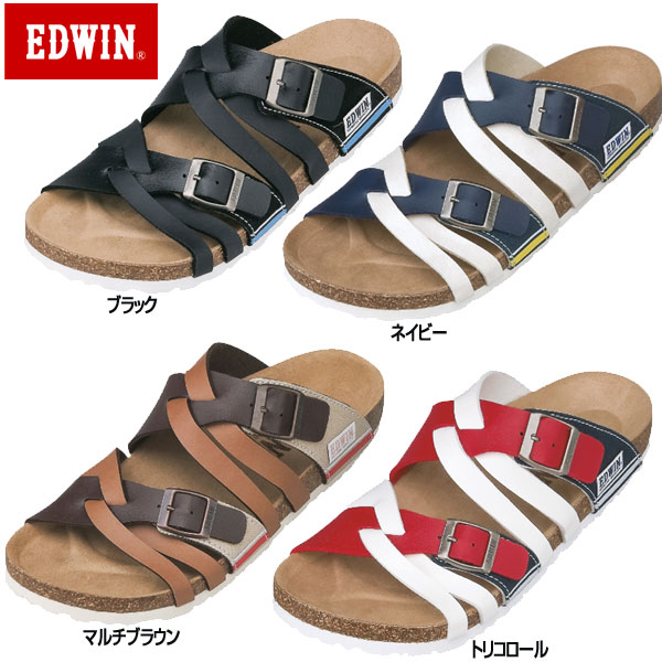 EDWIN エドウイン 限定タイムセール サンダルシューズ ダイマツ EW9165 メンズ 売り込み