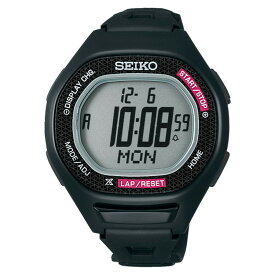 SEIKO セイコー 時計 スーパーランナーズS611ブラック×ピンク スポーツショップ限定カラー SBEG009