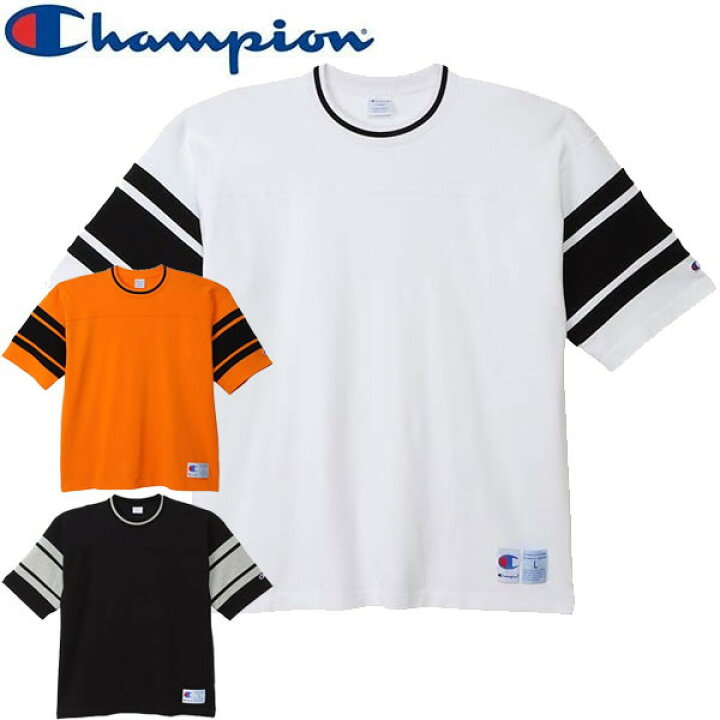 楽天市場】Champion チャンピオン フットボールTシャツ 半袖 メンズ C3 