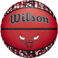 Wilson ウイルソン NBA TEAM GRAFFITI バスケットボール CHI BULLS 7号 バスケットボール 競技ボール7号 …