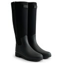 ハンター HUNTER レディース リファインド トール ネオプレン ジップ ブーツ シューズ WFT4009NRE-BLK ラフィートスポ…
