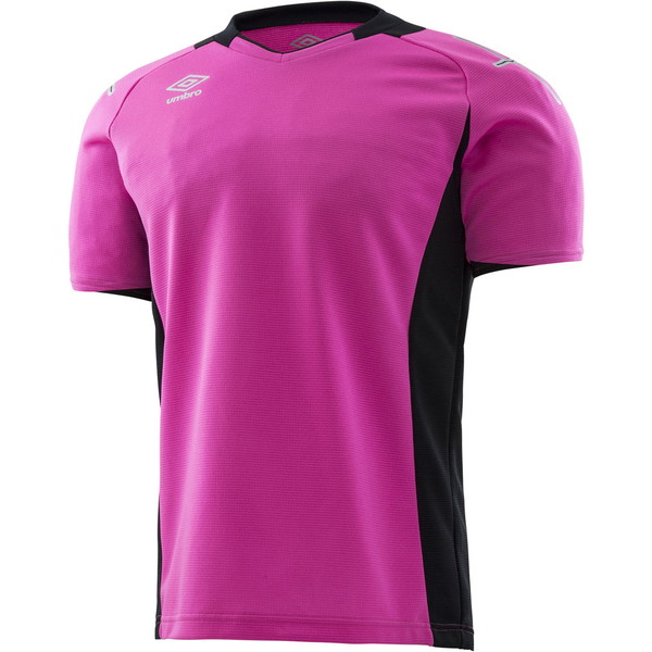 UMBRO（アンブロ） （メンズ サッカー・フットサルウェア） ゴールキーパーシャツ ショートスリーブ サッカー ゲームシャツ・パンツ UAS6708G-SPNK メンズ