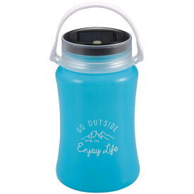 CAPTAIN STAG キャプテンスタッグ フローティングLEDランタン typeII ソーラー＆USB充電式 ブルー UK-4045 アウトドア アクセサリー UK4045 ラフィートスポーツ