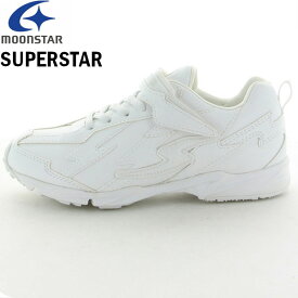 ムーンスター moonstar キッズ スニーカー スーパースター SS J756 イナズマスプリンター 運動靴 通学 子供靴 シューズ ジュニア 白 SSJ756 SS-J756 ラフィートスポーツ