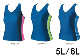 フットマーク FOOTMARK 女子ラインセパレーツ 上 5L 6L 水泳 スイミング 水着 101535