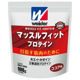 MIZUNO ミズノ 森永製菓 ウイダー マッスルフィットプロテイン900g ココア味 C6JMM51300