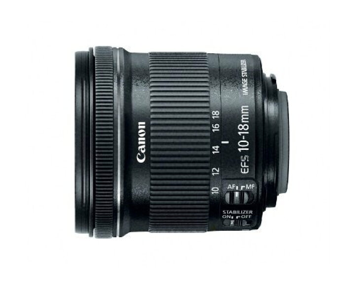 楽天市場】【1年保証】キヤノン Canon EF-S10-18mm F4.5-5.6 IS STM 