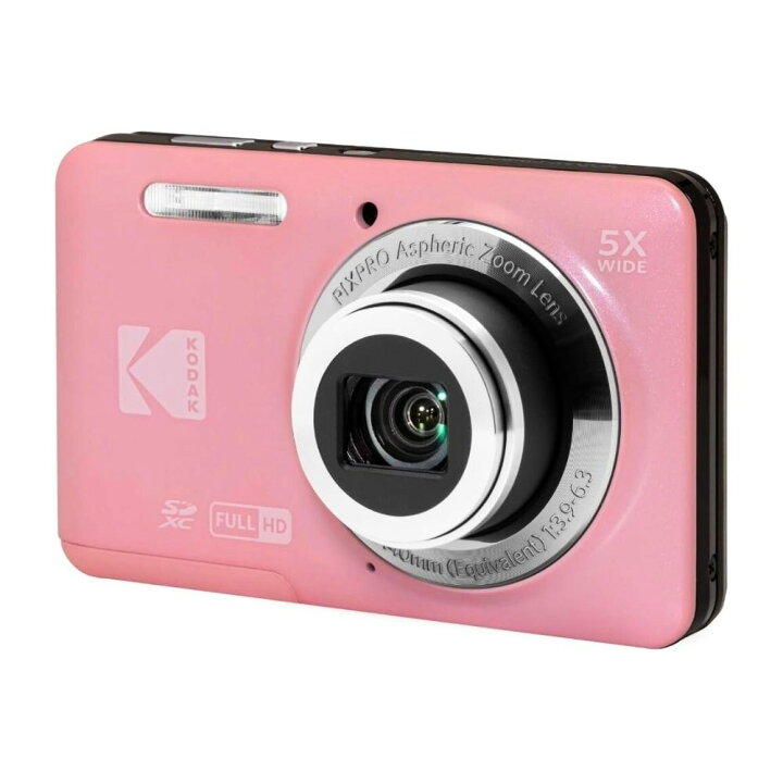 楽天市場】【保証＋特典あり】Kodak PIXPRO FZ55 ブラック レッド 