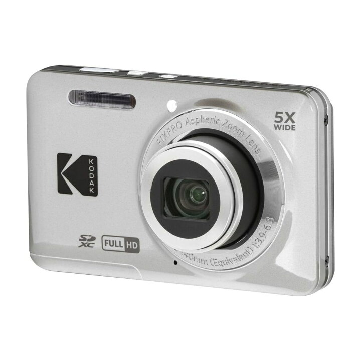 楽天市場】【保証＋特典あり】Kodak PIXPRO FZ55 ブラック レッド 
