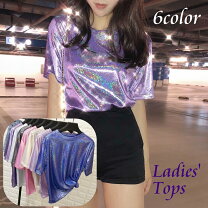 楽天市場】t シャツ デコ キラキラ（Tシャツ・カットソー｜トップス 