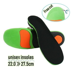 送料無料 インソール 靴用中敷き メンズ 男性 レディース 女性 男女兼用 衝撃吸収 通気性 スニーカー 紳士靴 通勤 通学 中敷きクッション ジョギング ランニング スポーツ サイズ調整可能 フ
