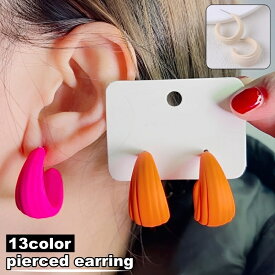 送料無料 ピアス スタッドピアス レディース 女性 アクセサリー リング風 シンプル 上品 大人可愛い おしゃれ