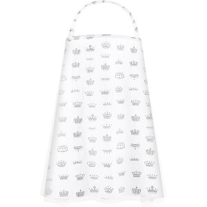 送料無料 授乳ケープ 授乳エプロン カバー 肩紐長さ調節可能 コンパクト 2WAY ベビーカーカバー 日よけ対策 虫よけ お散歩 お出かけ 外出グッズ プリント アニマル 動物 スイカ 王冠 おしゃれ