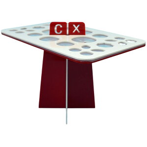 送料無料 メイクブラシスタンド メイクブラシホルダー 26本立てられる 26穴 乾かす 乾燥 収納 メイクブラシ立て コスメブラシスタンド 組み立て式 コスメグッズ 収納グッズ 収納アイテム