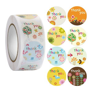 �������� �M�t�g�V�[�� �X�e�b�J�[ ���[�� ���x�� 500�� ���b�s���O�p�i thank you �T���L���[ ���肪�Ƃ� �v���[���g ���j��