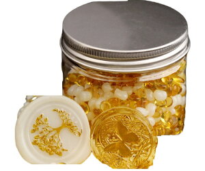 送料無料 シーリングワックス 封蝋 ロウ 小粒 ワックスビーズ 約110g シーリングスタンプ用品 クリア 半透明 はちみつ色 ホワイト 招待状 結婚式 手紙 大容量 たっぷり おしゃれ かわいい