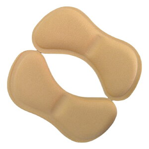 送料無料 靴ずれ防止パッド 2セット かかとパッド かかとクッション 靴擦れ防止 インソール レディース 女性用 フットケア用品 厚め テープ シール 靴 かかと 脱げ防止 踵 柔らか素材 肉厚