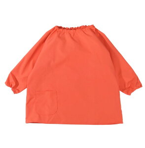 送料無料 \ 送料無料 / スモック 同色2枚セット 全8色 子供用 キッズ 子供服 アパレル 女の子 男の子 エプロン お食事 ネームタグ 撥水加工 90 100 110 120 130 140 スモッグ 幼稚園 保育園 小学生