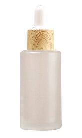 送料無料 スポイトボトルグラス 詰替容器 半透明 ガラス製 フロスト加工 コスメ アロマ エッセンシャルオイル 精油 化粧水 美容液 旅行 小分け おしゃれ かわいい 持ち運び 携帯 便利