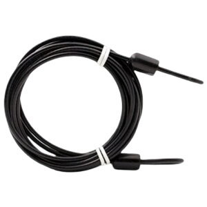 送料無料 ワイヤーロープ 50cm 1m 防犯対策 盗難防止 セキュリティ用品 旅行 出張 荷物 バッグ 自転車 サイクリング ベビーカー 固定