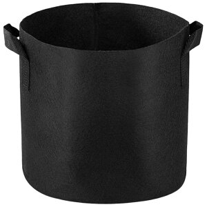 送料無料 栽培袋 単品 5ガロン 不織布製 プランター 植木鉢 布鉢 不織布ポット 大型 深め 軽量 軽い 持ち手付き ガーデニング 家庭菜園 野菜栽培 園芸