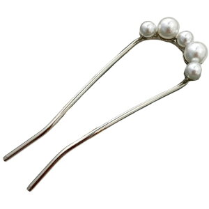送料無料 ヘアピン Uピン 簪 かんざし U字 レディース 女性 ヘアアクセサリー フェイクパール パール調 髪飾り ヘアアレンジ きれいめ キレイめ 華やか 大人可愛い おしゃれ 髪留め まとめ髪