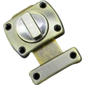 送料無料 補助錠 ドアロック 内鍵 内カギ 錠前 DIY建具金物 室内 回転式 後付け 侵入防止 施錠 防犯 ダブルロック 浴室 部屋 扉