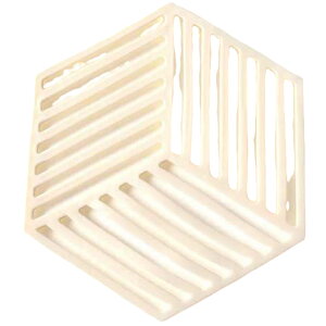 送料無料 コースター 同色2個セット コップ置き キッチン用品 キッチングッズ 滑り止め 防水 衛生的 六角形 三角形 無地 単色 お洒落 可愛い シンプル クール ブラック ホワイト 黒 白