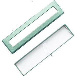 送料無料 ギフトボックス 箱 ペンボックス ペンケース 長方形 窓付き ボールペン 万年筆 シャーペン ラッピング 包装 シンプル おしゃれ 高級感 贈り物 プレゼント 入学祝い 卒業祝い