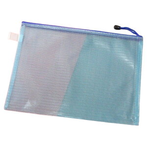 送料無料 ファイルケース 3枚セット クリアケース メッシュケース ペンケース ファスナー 小物収納 事務用品 文房具 書類 ノート A4 A5 整理整頓 ジッパー