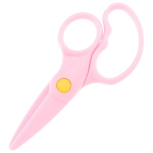 送料無料 安全はさみ プラスチック製ハサミ 学校用 子供用 子ども キッズ 文房具 紙切り 練習 DIY 右手用 ミニ 軽量 安心 初めて