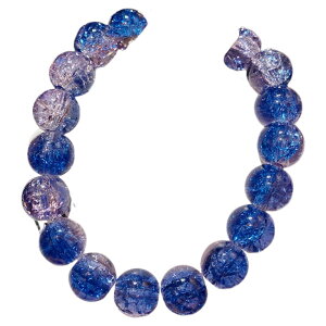 送料無料 ブレスレット レディース 女性 アクセサリー ファッション雑貨 数珠 水晶風 ストーン風 ビーズ 半透明 クリア ツートンカラー バイカラー パープル ピンク ブルー シンプル カジュ