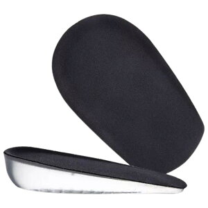 送料無料 シークレットインソール 2.5cm 身長アップ レディース メンズ 厚底インヒール かかと用 ハーフ 衝撃吸収クッション 女性 男性