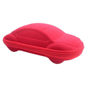 送料無料 メガネケース 眼鏡ケース サングラスケース 老眼鏡ケース 車型 立体 ファスナー ジッパー レディース メンズ 男女兼用 持ち運び 携帯 コンパクト 収納 汚れ防止 傷防止 おしゃれ か