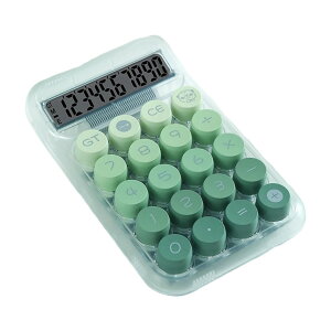 送料無料 電卓 計算機 10桁 文房具 文具 電池式 卓上 ディスプレイ 見やすい 滑り止め カラフル 可愛い ポップ 事務用品 学生 オフィス ステーショナリー かわいい おしゃれ