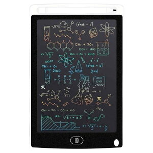 送料無料 デジタルメモ 電子メモパッド お絵かきボード タブレット LCD液晶パネル 大画面 8.5インチ 伝言板 筆談 計算 ロック機能搭載