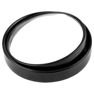 送料無料 自動車用補助ミラー サイドミラー サポートミラー 広角 円形 丸型 ブラインドスポット 死角解消 事故防止 角度調整 後方確認