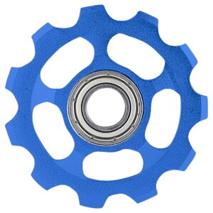 送料無料 リアディレイラー交換用プーリー ジョッキーホイール 自転車 ロードバイク アルミ合金製 11T ベアリング内蔵 防水 防塵 軽量