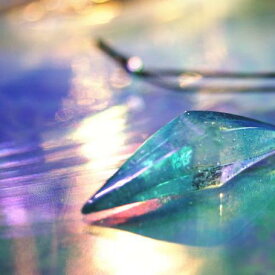 『Dream world』 ガラスアクセサリー ネックレス・ペンダント 立体造形タイプ