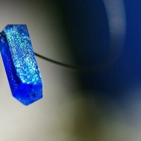 『Blue waterfall』 ガラスアクセサリー ネックレス・ペンダント 立体造形タイプ